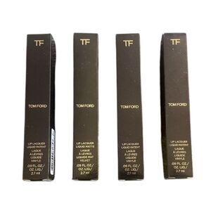 TOM FORD LIQUID Lip Gloss Lip lacquer Set of 4